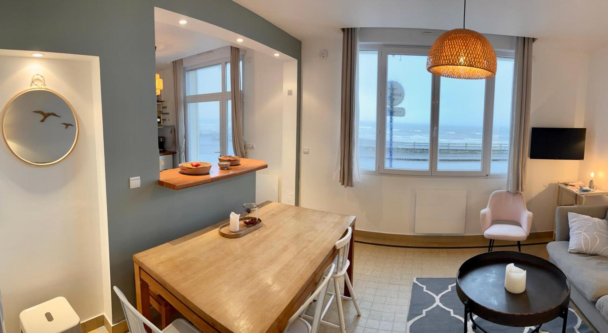 La Maison - Ambleteuse - Vue Sur Mer Et Jardin エクステリア 写真